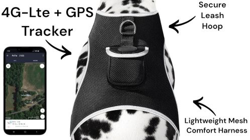 Precise Realtime Dog Tracking GPS GSM System Collar Mount Pet Tracker Size:XS