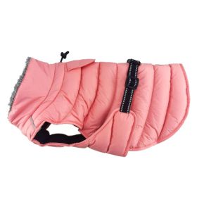 Alpine Extreme Weather Puffer Coat (Color: Peach, size: 2X-Large)