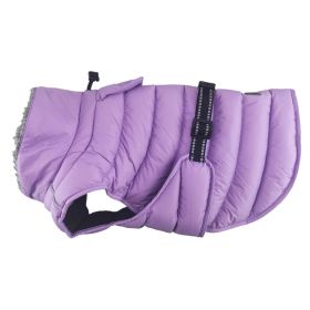 Alpine Extreme Weather Puffer Coat (Color: Soft Plum, size: 5X-Large)