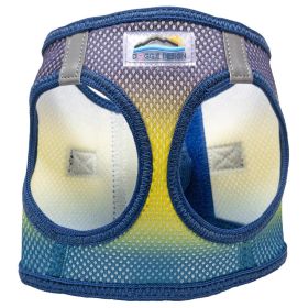 American River Choke Free Dog Harness Ombre Collection (Color: Cosmic Splash, size: 2X-Large)