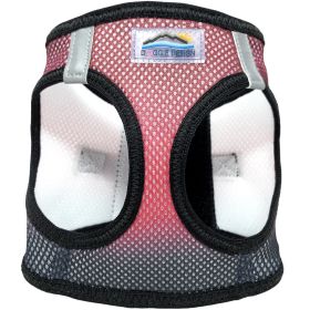 American River Choke Free Dog Harness Ombre Collection (Color: Sunset Pink, size: medium)